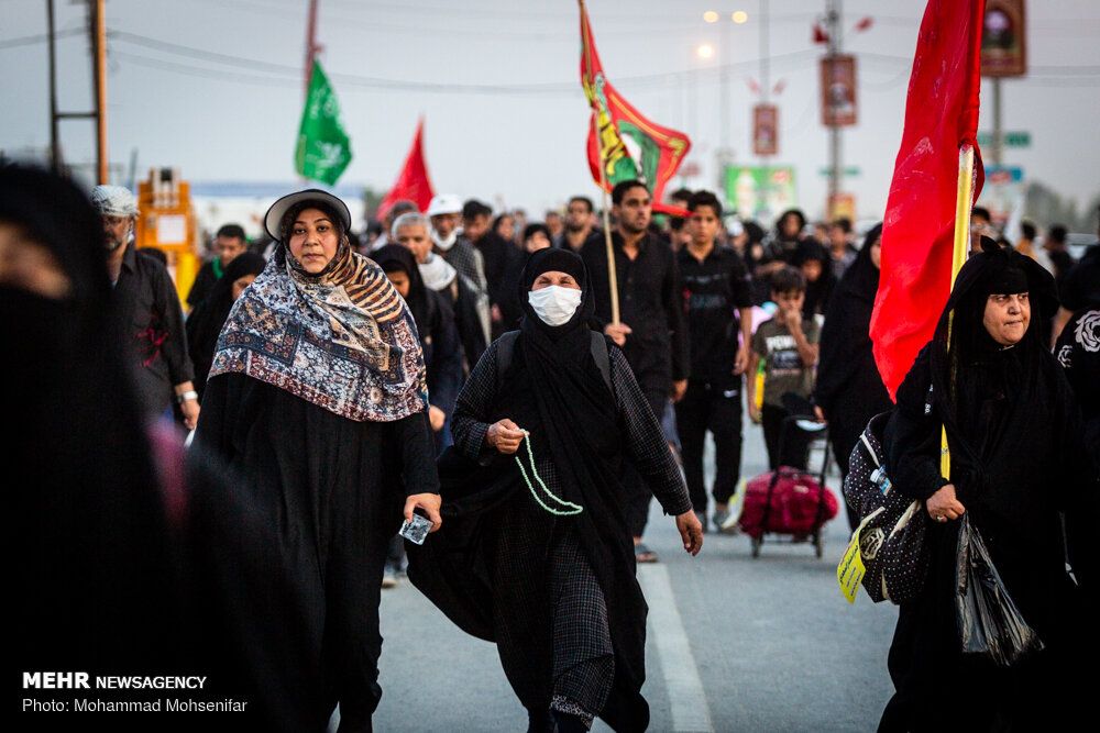 Iranian Arbaeen pilgrims