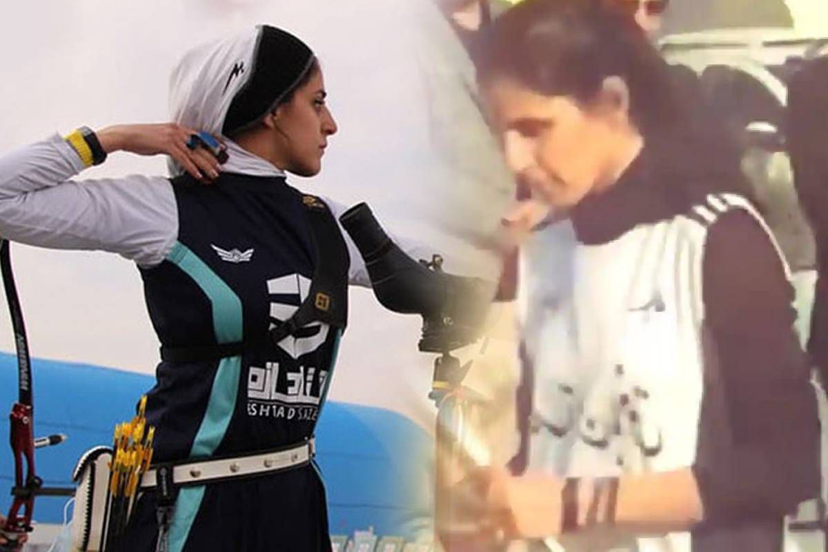 تعهد حراست وزارت ورزش از کمان‌داری که حجاب اجباری از سر برداشت