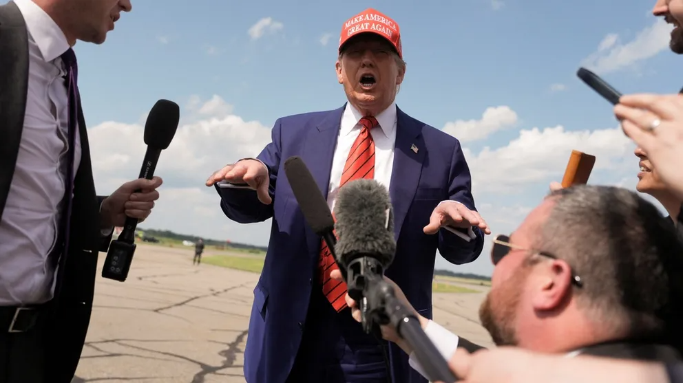 ترامب: إذا لم يتم التوصل إلى سلام مع "بلطجي الشرق الأوسط" سنستهدف أهدافًا أخرى