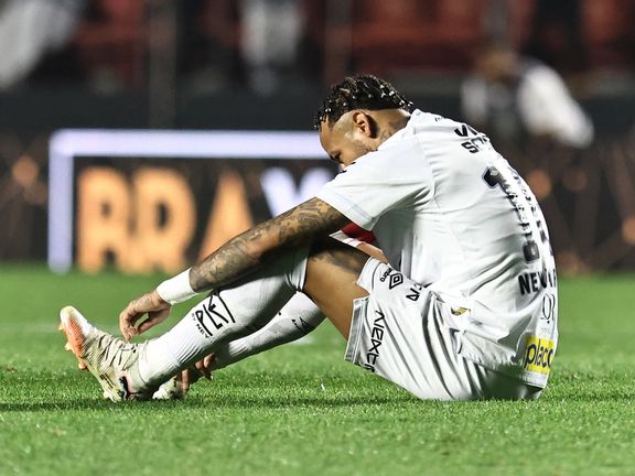 اشکهای نیمار پس از تحقیر ۶ گله سانتوس