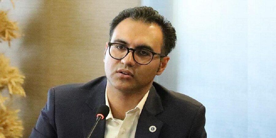 Mehdi Alipour, a member of Shiraz Chamber of Commerce (undated)