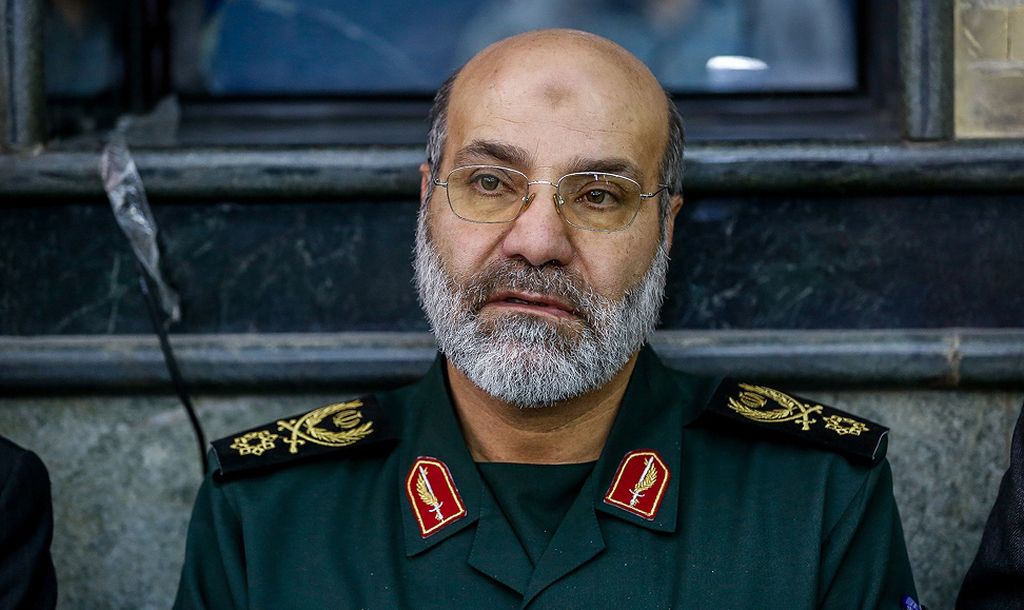 Slain IRGC commander Mohammad Reza Zahedi 