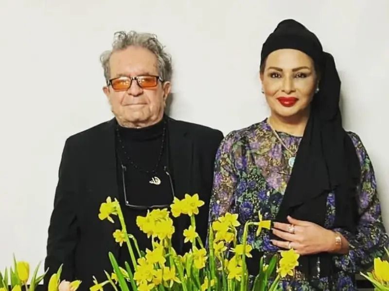 Director Dariush Mehrjui and his wife Vahideh Mohammadifar