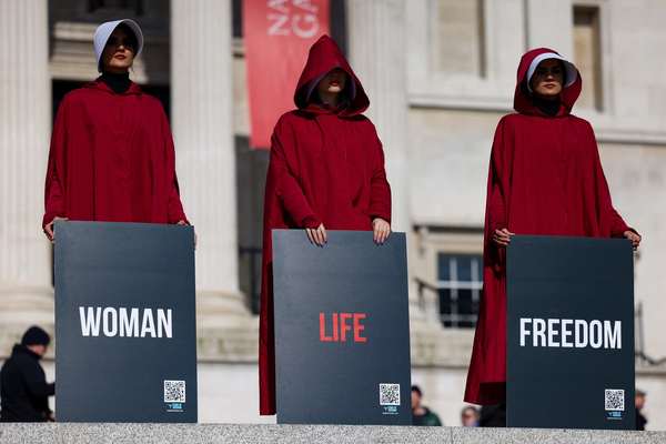 People Hold Global Rallies In Support Of Iranian Women