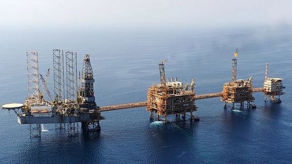 A gas field in southern Iran