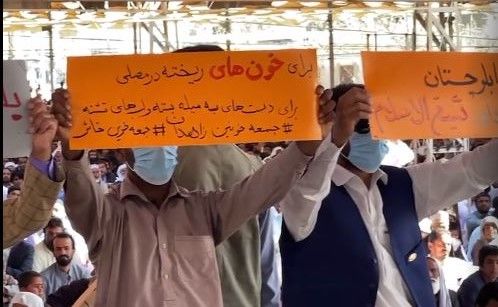 مولوی عبدالحمید: نیروهای مسلح کجا تعلیم دیدند که معترضان را با گلوله جنگی می‌زنند؟