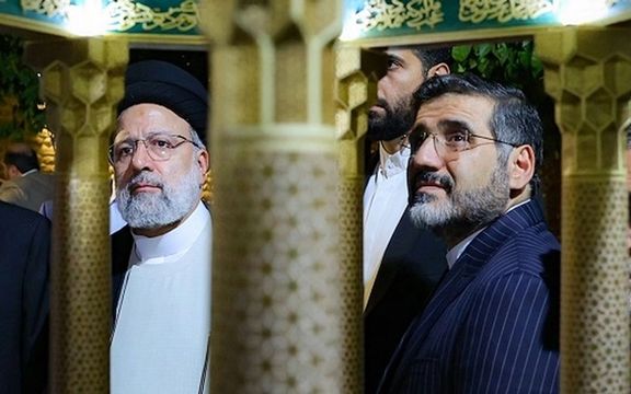 وزیر ارشاد تصویر رئیسی و امیرعبداللهیان را کنار کسانی قرارداد که در عملیات نظامی کشته شدند