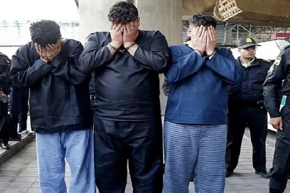 تصویر منتشر شده از متهمان