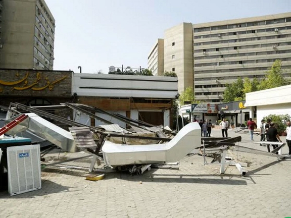 Regime Demolishes Cafes In Tehran’s Rebel Neighborhood