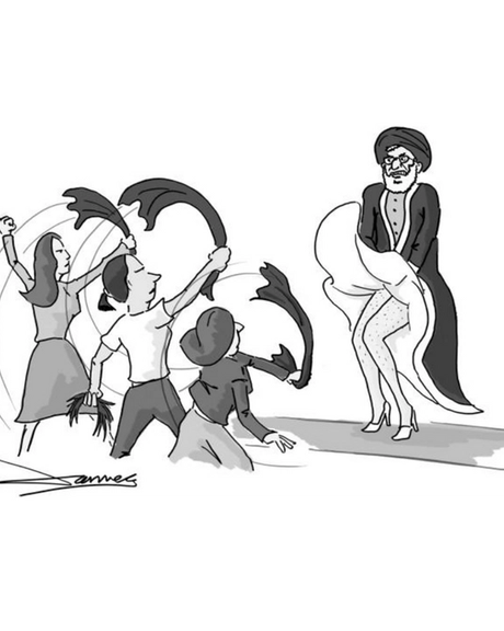 حزبالله لبنان انتشار کاریکاتور علی خامنهای را محکوم و شارلی ابدو را «شوم» خطاب کرد