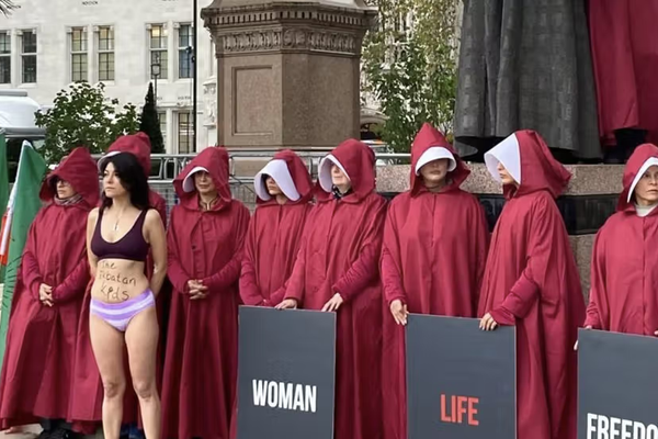 Iranian women facing Handmaid’s Tale dystopia in real life, says Nobel laureate