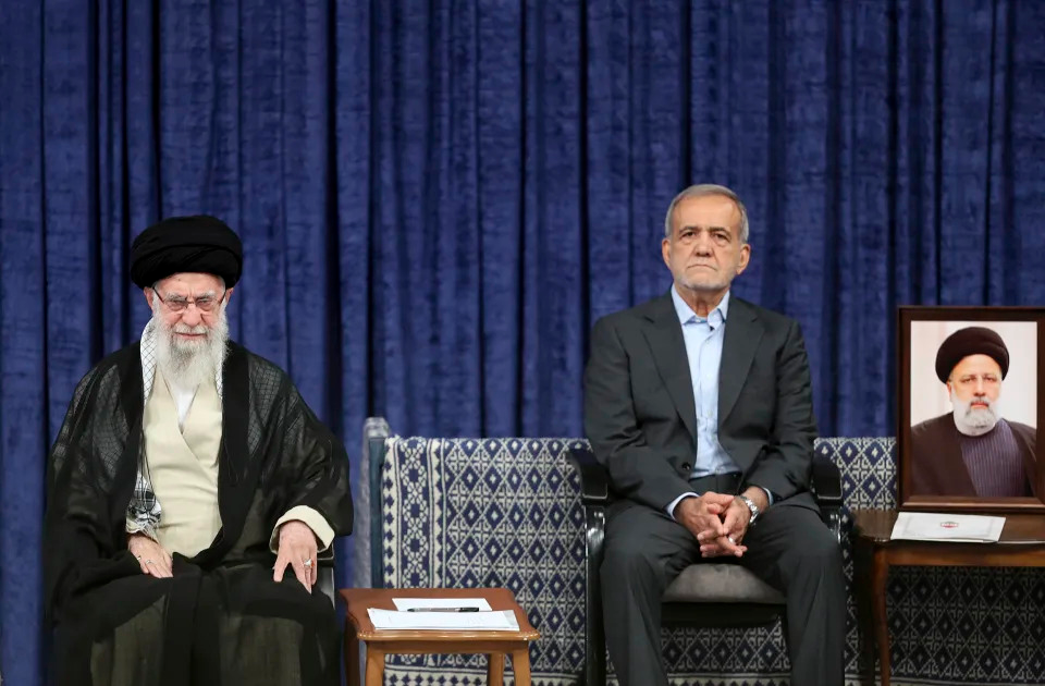 Exclusive: Iran’s president implores Khamenei to avoid war with Israel 