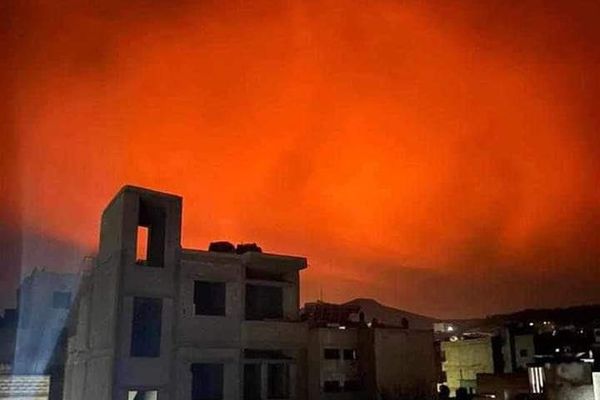 Israel Hits Damascus As Iran Hints At Giving Syria Weapons