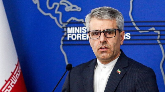 بقائي: الدعم لإيران غير كافٍ والمفاوضات مع أميركا توقفت بسبب هجوم إسرائيل