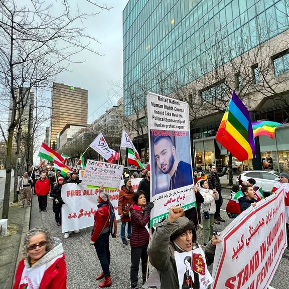 ایرانیان ونکوور کانادا در شنبه اعتراضی خود خواستار اتحاد اپوزیسیون علیه جمهوری اسلامی شدند