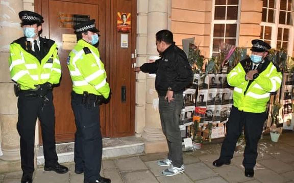 سفیر میانمار اعلام کرد اجازه ورود به ساختمان سفارت در لندن را ندارد