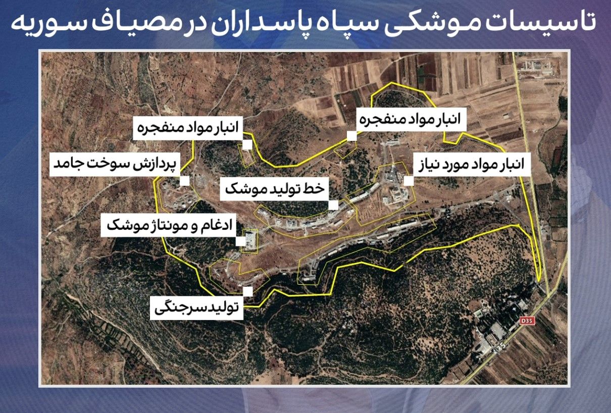 ​​تاسیسات مصیاف کجاست و جمهوری اسلامی در آنجا چه می‌کند؟