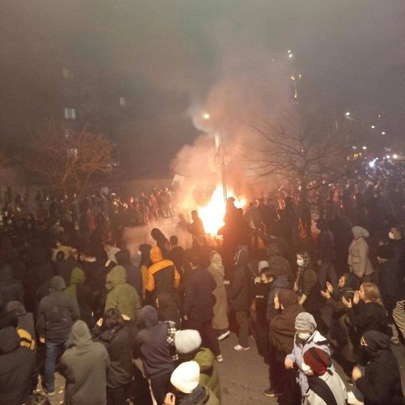 Heavy tear gas use leaves protesters gasping west of Tehran