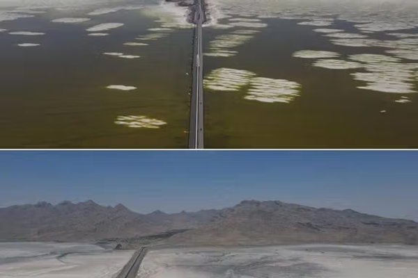 بعد جفافها.. إخلاء القرى المحيطة ببحيرة أرومية في إيران بسبب "العواصف الملحية"