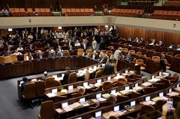 طرح احزاب مخالف نتانیاهو برای انحلال پارلمان اسرائیل نتوانست حد نصاب لازم را کسب کند