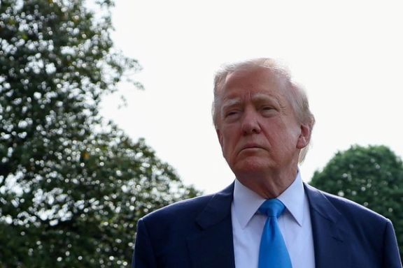 Trump says Iran issue 'going very well,' blames Biden for past failures