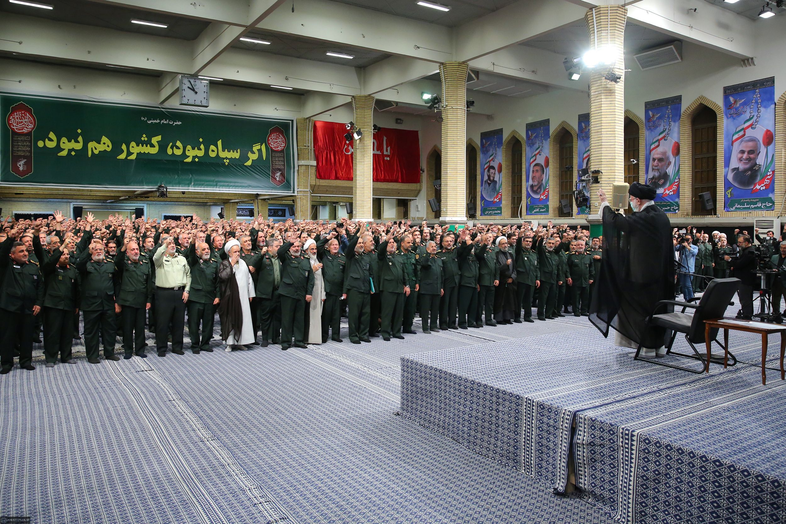 Iran’s Khamenei Extols IRGC Ahead Of Protests Anniversary 
