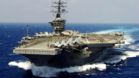 USS Eisenhower aircraft carrier leads US Navy forces in the Middle East