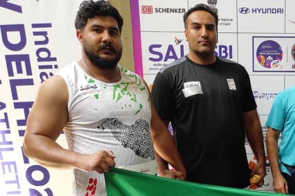 علی بازیار قهرمان پرتاب نیزه پارادوومیدانی جهان شد