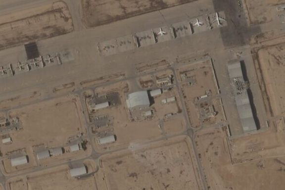 تصویر ماهوارهای پایگاه نواتیم اسرائیل پس از حمله موشکی جمهوری اسلامی