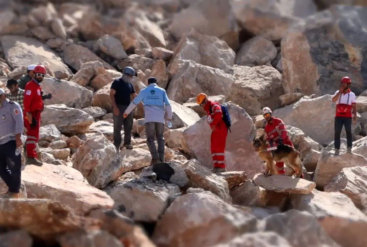 ریزش دوباره معدن شازند و صدور دستور تخلیه اضطراری محل