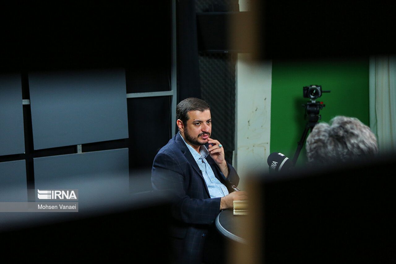 Iranian propagandist Ali-Akbar Raefipour 