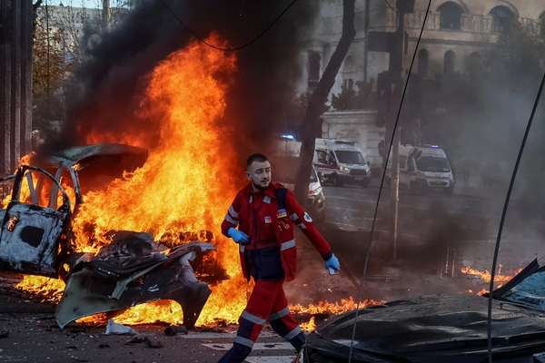 Ukraine Says Iranian Drones Used In Russian Strikes On Cities