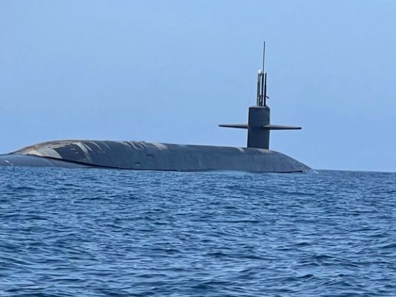 In Rare Move, US Military Discloses Location Of Submarines Near Iran