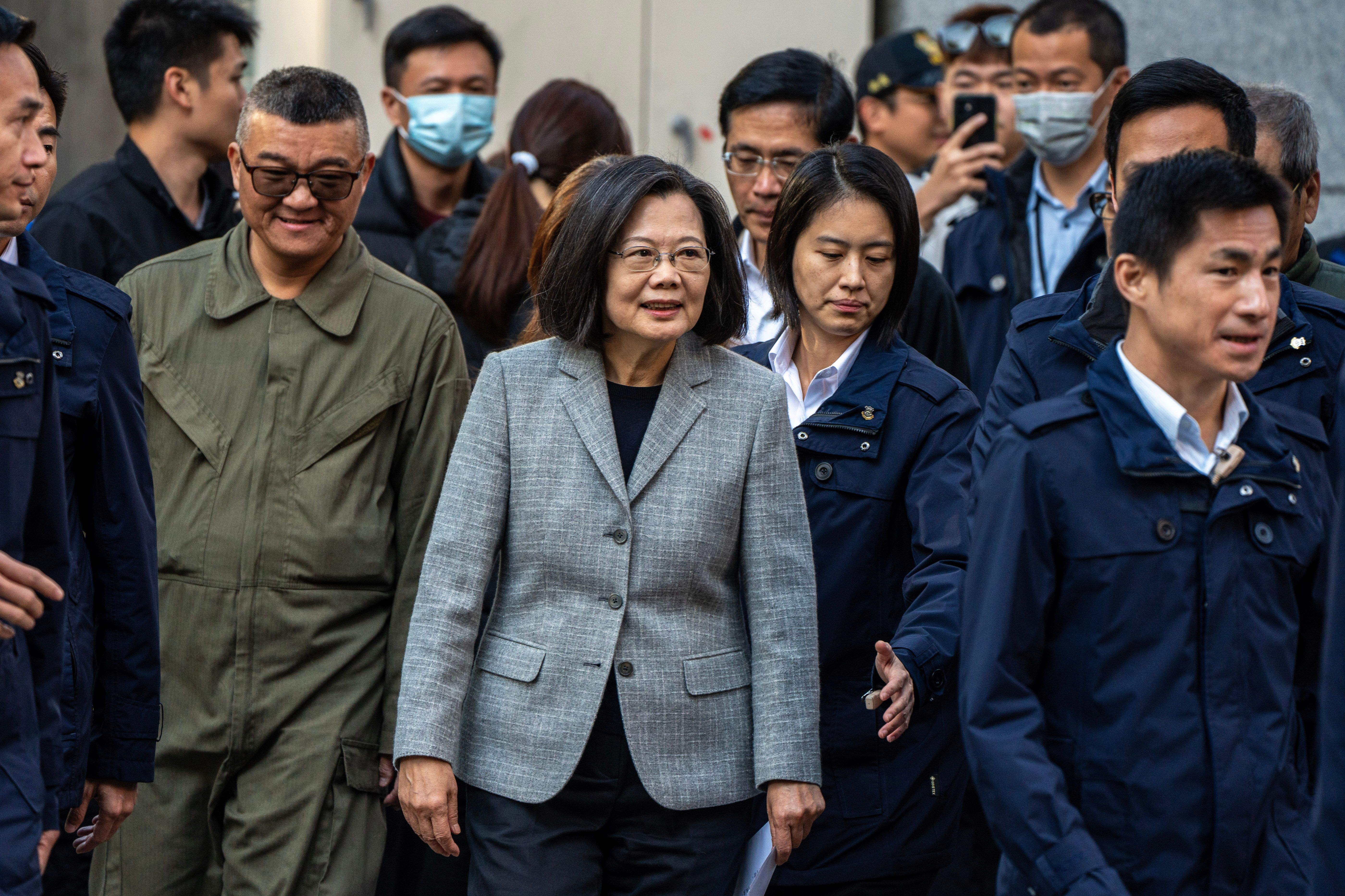 رییس‌جمهوری تایوان با یک هیات آمریکایی که به این کشور سفر کرده، دیدار کرد