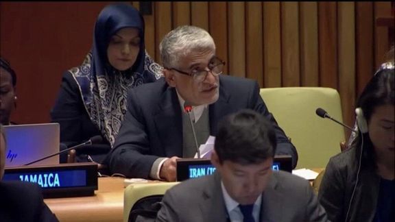 Iran's UN Ambassador Amir Saeid Iravani