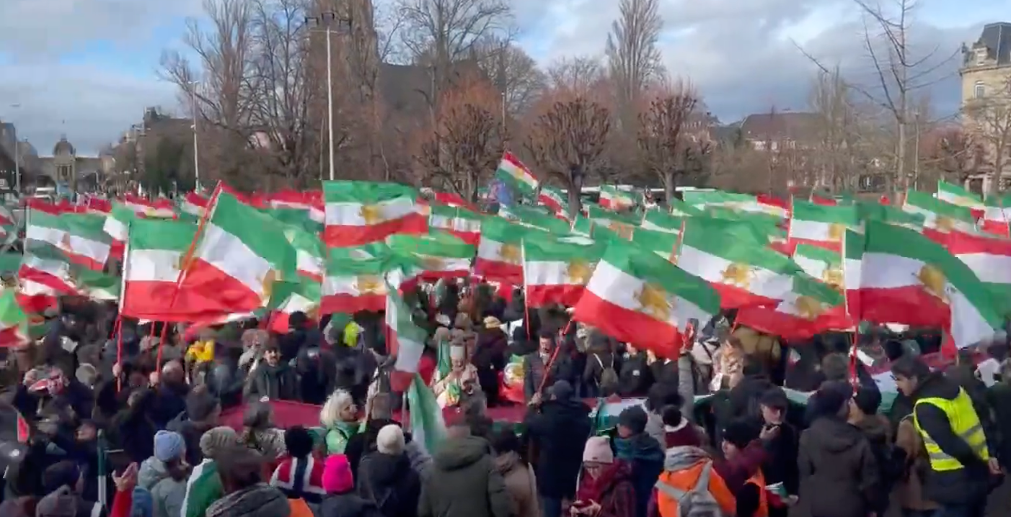 Iranian Rally In Strasbourg Calls On Europe To List IRGC As Terrorists 
