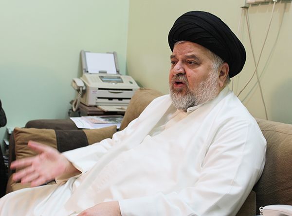 Javad Shahrestani, Ayatollah Sistani’s son-in-law (file photo)