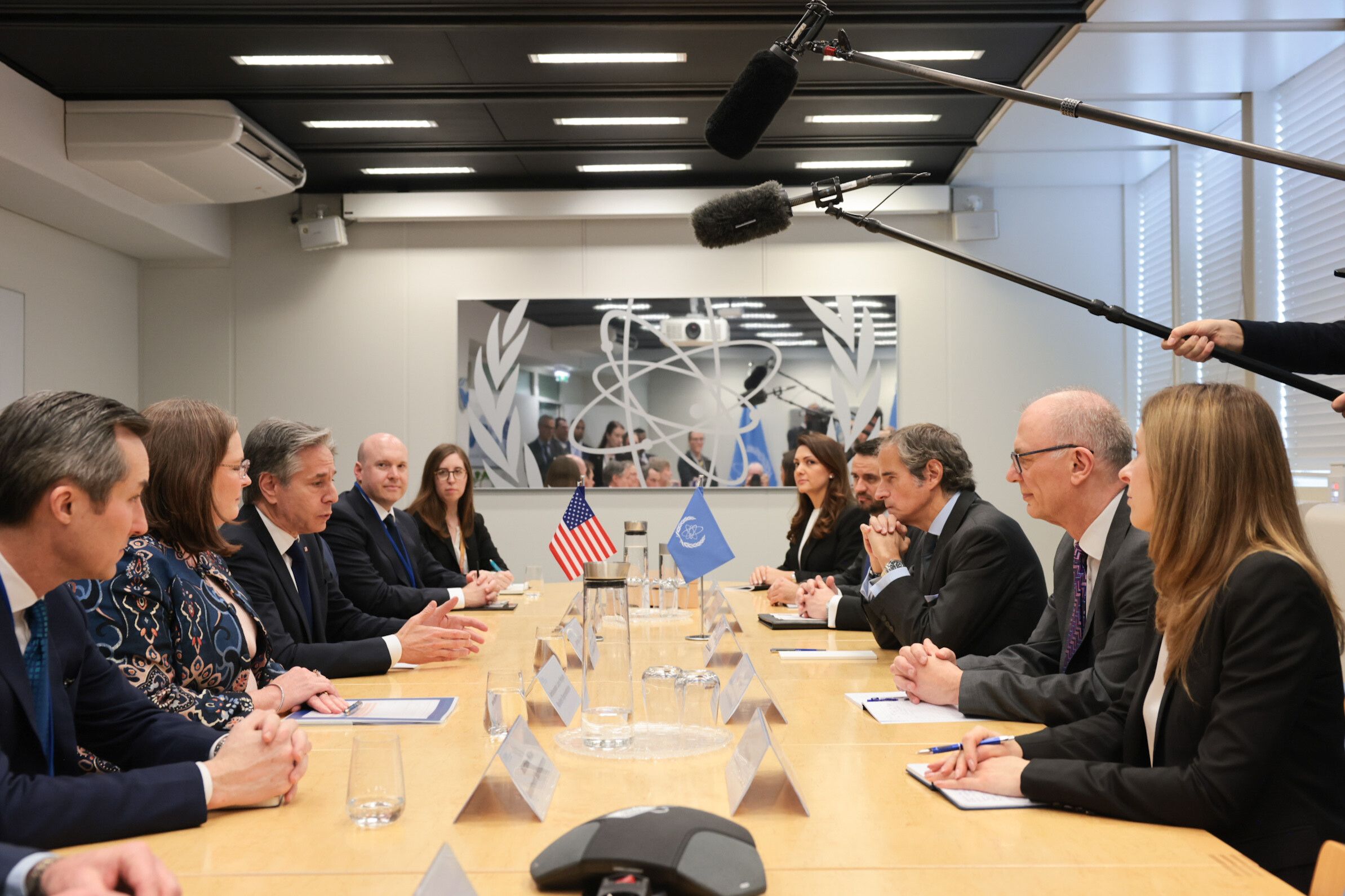 US Secretary of State, IAEA Chief Discuss Iran’s Nuclear Program