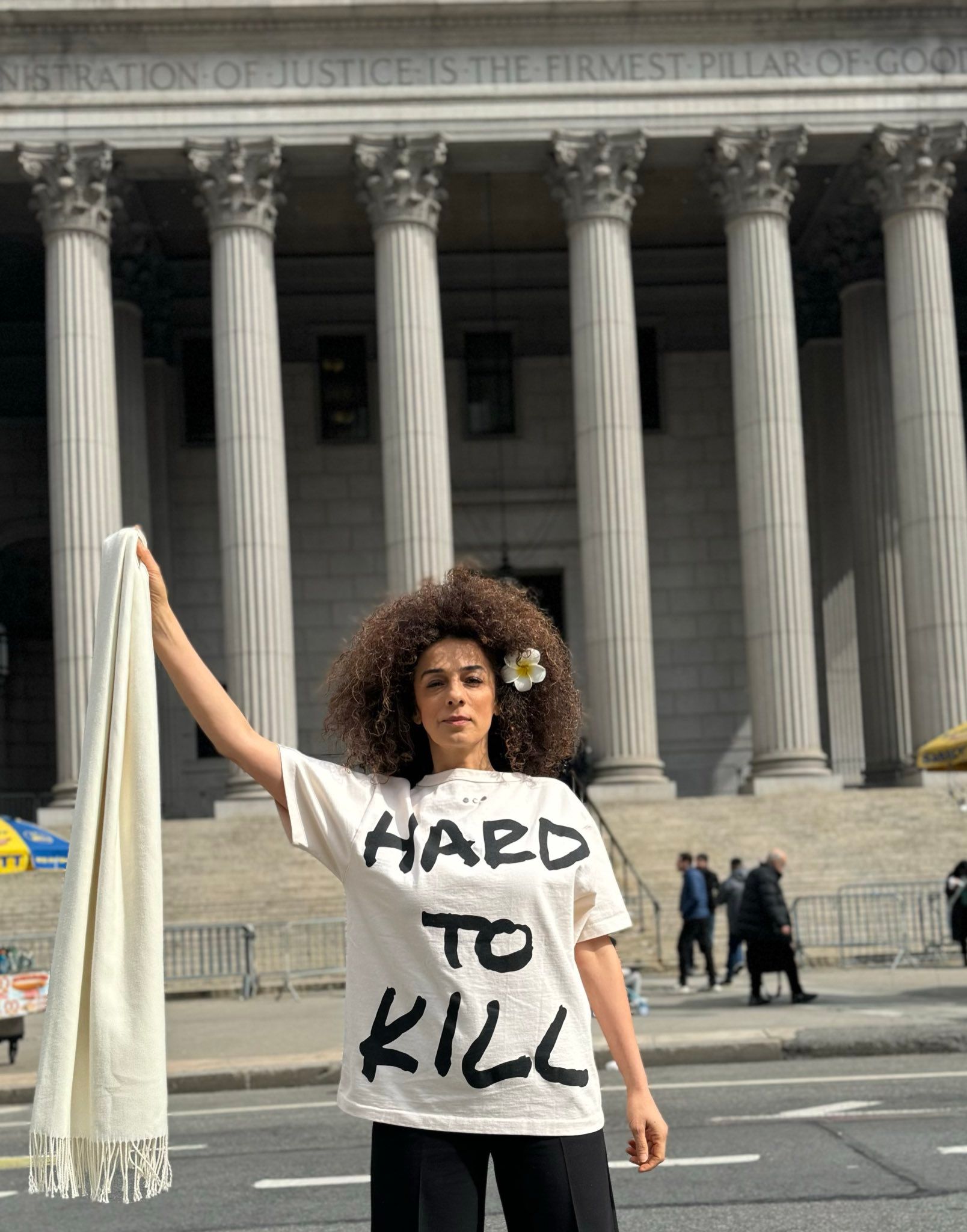 Iranian journalist and rights activist Masih Alinejad