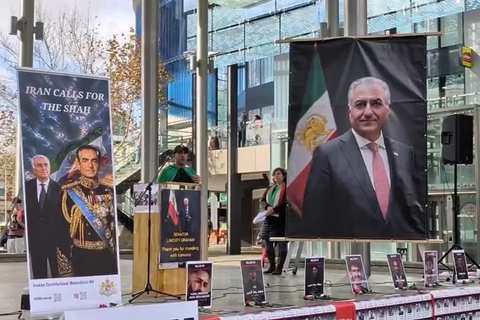 ایرانیان دهها شهر جهان در سالروز درگذشت شاهان پهلوی تجمع کردند