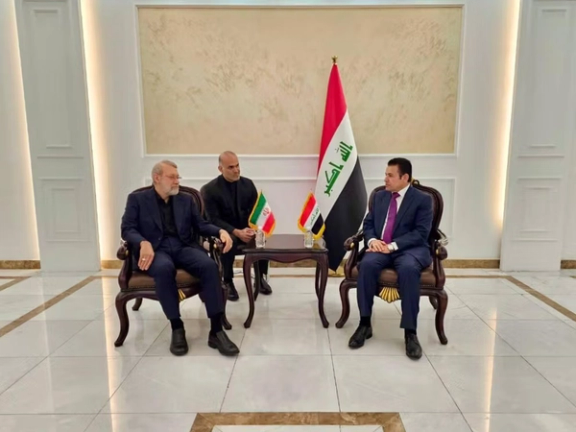 وسط معارضة واشنطن.. لاريجاني يكشف تفاصيل الاتفاق الأمني الأخير بين العراق وإيران