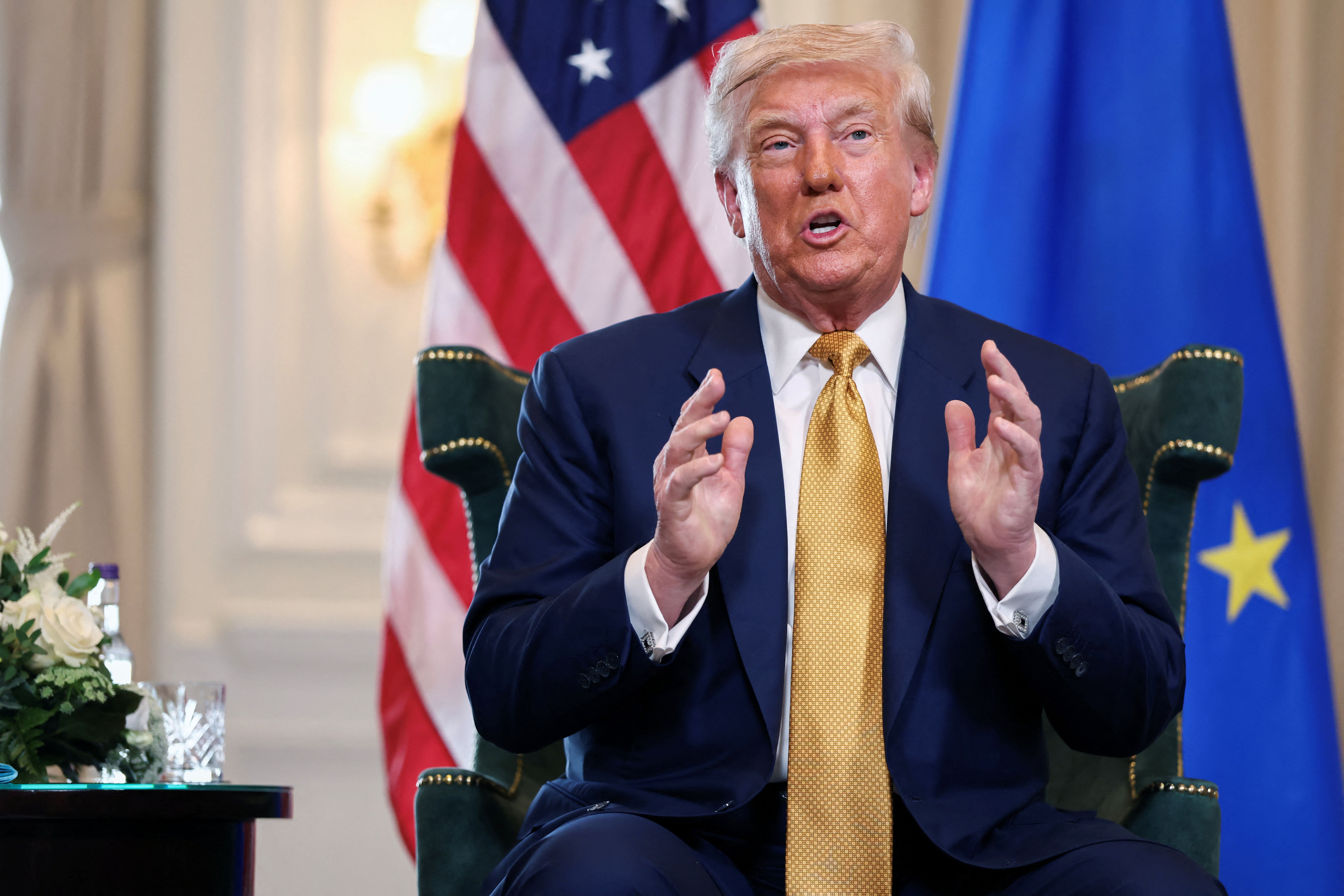 ترامپ درباره جمهوری اسلامی: چقدر باید احمق باشند که از ادامه غنی‌سازی حرف بزنند