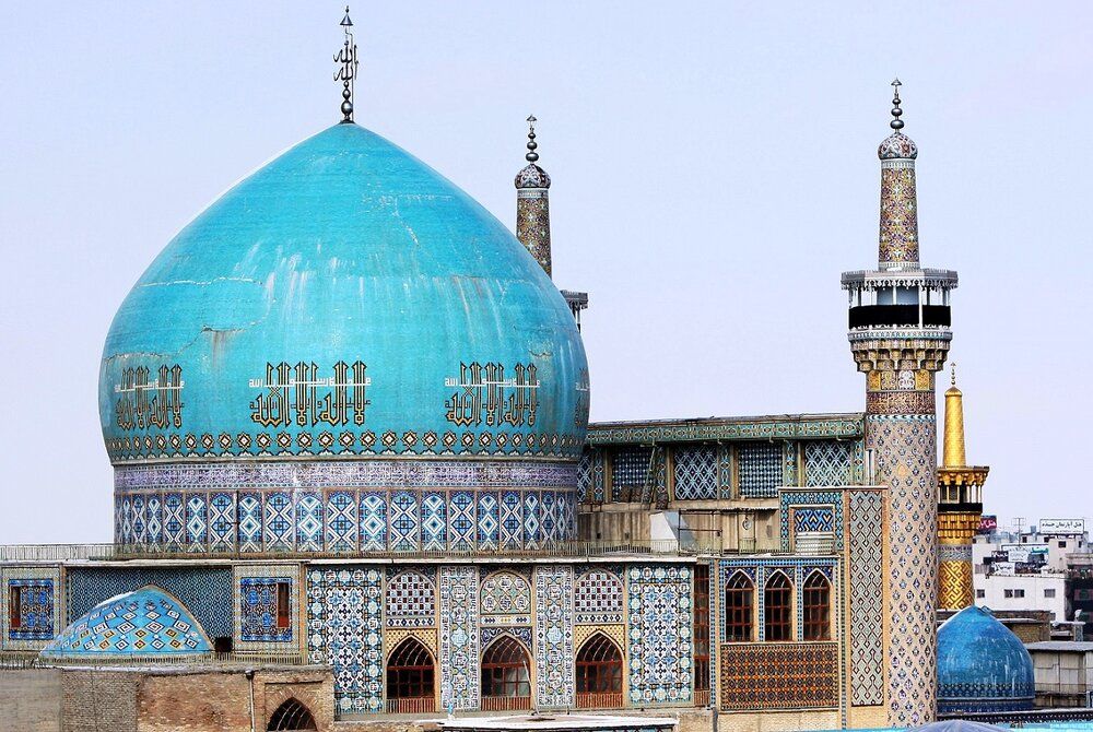Since its construction in the early 15th century, Goharshad mosque has served as a Friday Mosque for pilgrims to the shrine of Imam Reza. (undated)