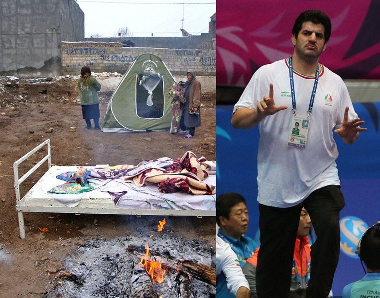 روایت دردناک رسول خادم از وضعیت زلزله‌زدگان: «خدا تو این سرما به داد مردم خوی برسه»