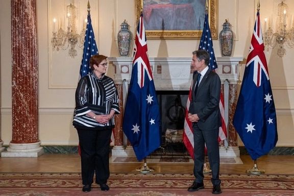 وزیران خارجه آمریکا و استرالیا توافق شراکت امنیتی سهجانبه خود با بریتانیا را بررسی کردند