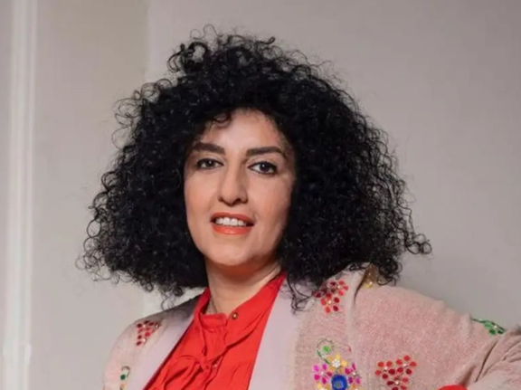 Nargess Mohammadi, Nobel Peace Prize recipient, currently is in Evin Prison.
