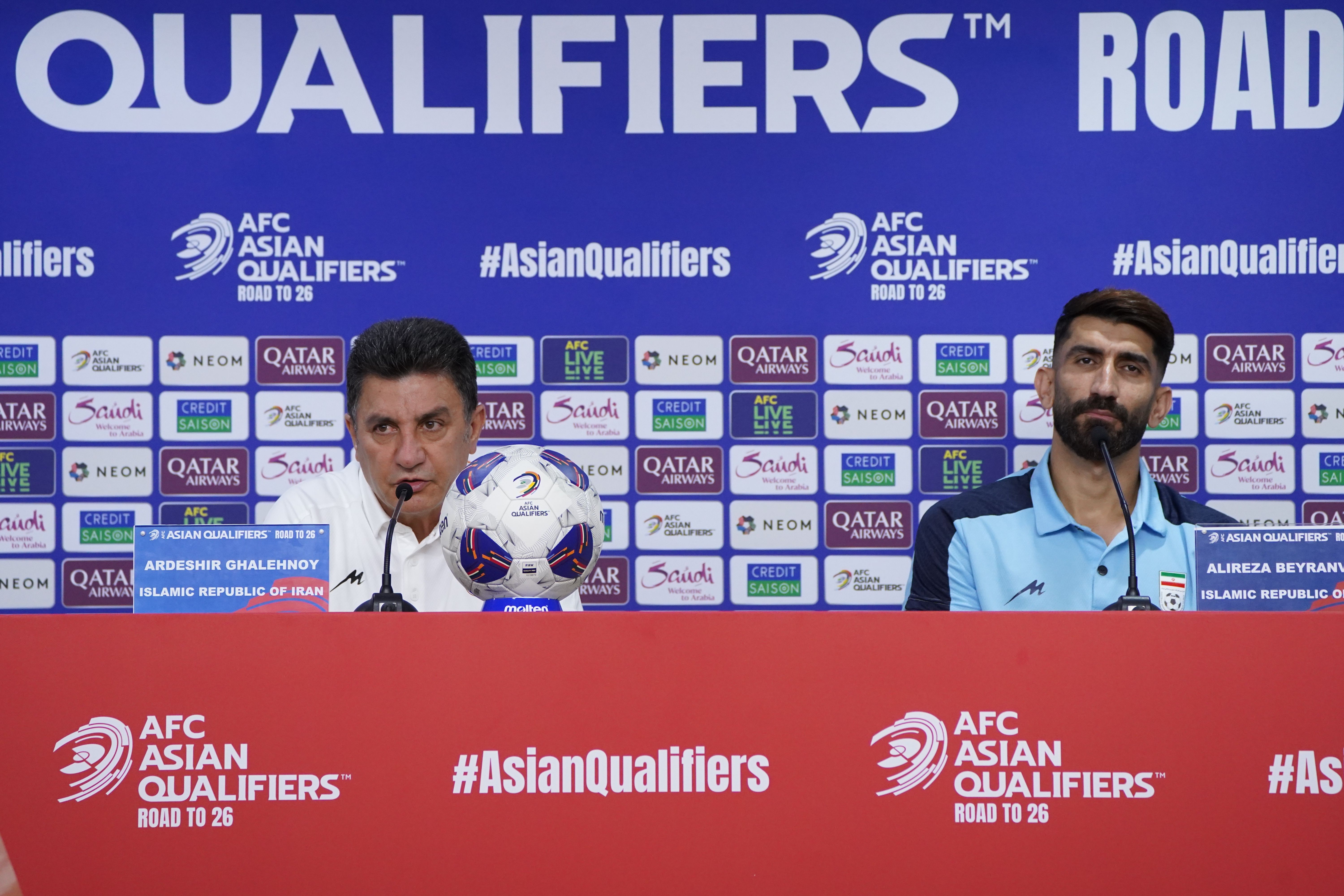 قلعه‌نویی پیش از بازی با قطر: اگر بازی را ببریم بیش از ۶ امتیاز می‌گیریم، شاید هم ۹ امتیاز