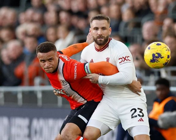 آسیبدیدگی لوک شاو جدی است؛ برد برابر لوتون به کام منچستریونایتد تلخ شد