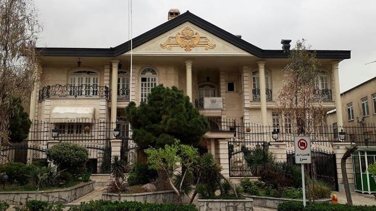Afghanistan’s embassy in Tehran 