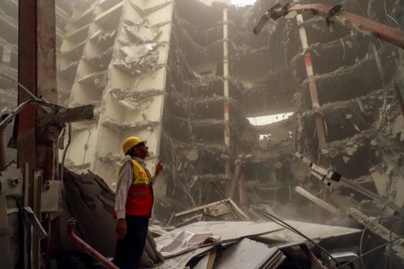 ادامه عملیات جستوجو و امداد در آبادان: شمار کشتهشدگان ریزش ساختمان متروپل به ۱۱ نفر رسید